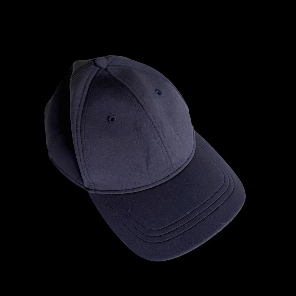 Lululemon Fast and Free Womens Running Baseball‎ Hat Navy Blue Adjustable Cap
